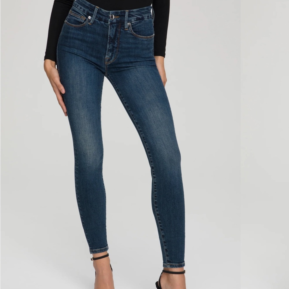 Good American Good Petite Skinny Jeans Size 12